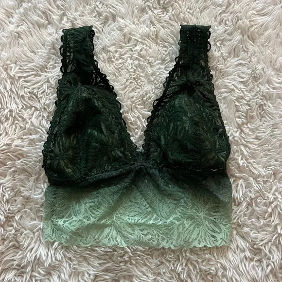 Aerie green lace bralette - Picture 1 of 4